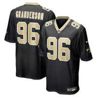 New Orleans Saints Carl Granderson Black jersey – view 1