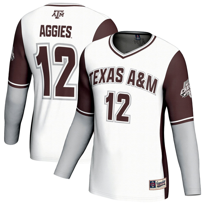 Texas A&M Aggies GameDay Greats White jersey – view 1