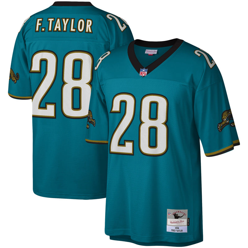Jacksonville Jaguars Fred Taylor Teal jersey – view 1