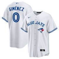 Toronto Blue Jays Andres Gimenez White jersey – view 2