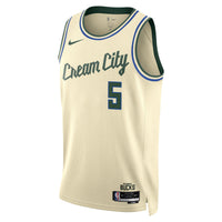 Milwaukee Bucks Gary Trent Jr. - Cream jersey – view 3