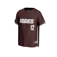 Texas A&M Aggies Lightweight Maroon jersey – view 3