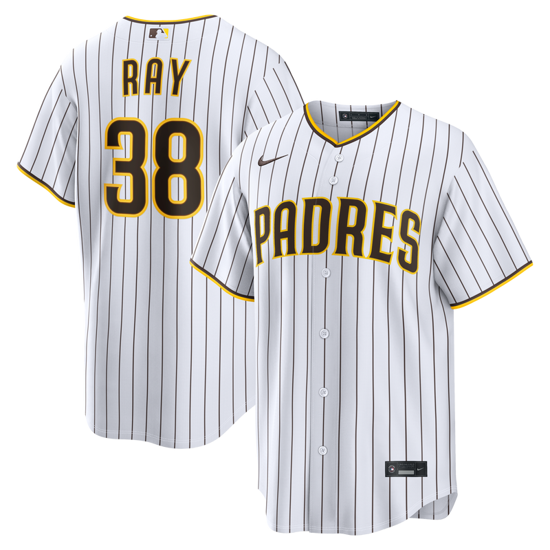 San Diego Padres Robbie Ray White jersey – view 1
