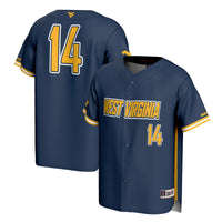 West Virginia Mountaineers Lightweight Navy jersey – view 2