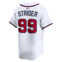 Atlanta Braves Spencer Strider White jersey – view 4