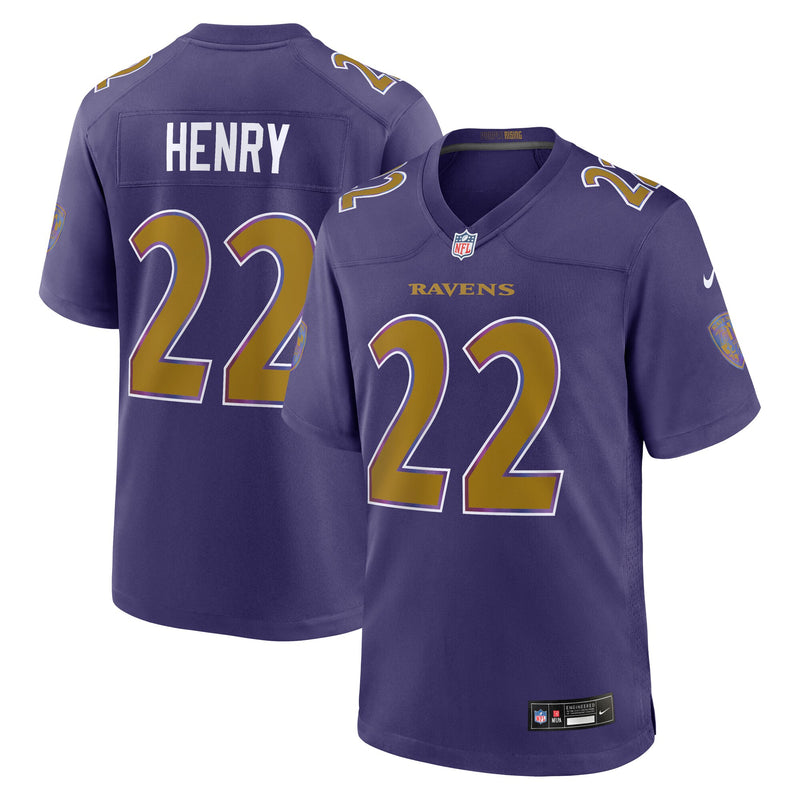 Baltimore Ravens Derrick Henry Purple jersey – view 1