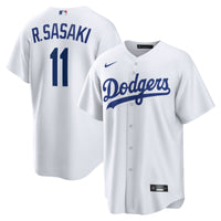 Los Angeles Dodgers Rōki Sasaki White jersey – view 2