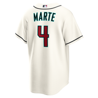 Arizona Diamondbacks Ketel Marte Cream jersey – view 4