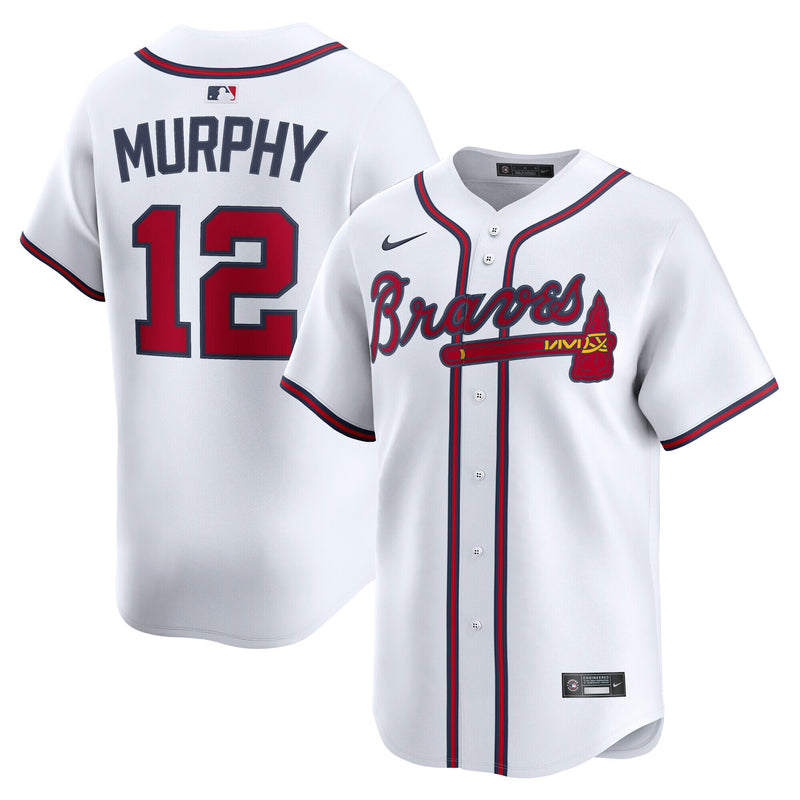 Atlanta Braves Sean Murphy White jersey – view 1