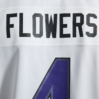 Baltimore Ravens Zay Flowers White jersey – view 13