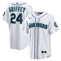 Seattle Mariners Ken Griffey Jr. White jersey – view 1