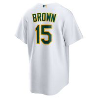 Athletics Seth Brown White jersey – view 4