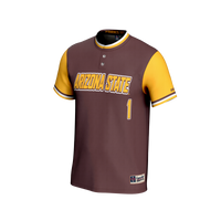 Arizona State Sun Devils Maroon jersey – view 3