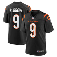 Cincinnati Bengals Joe Burrow Black jersey – view 1
