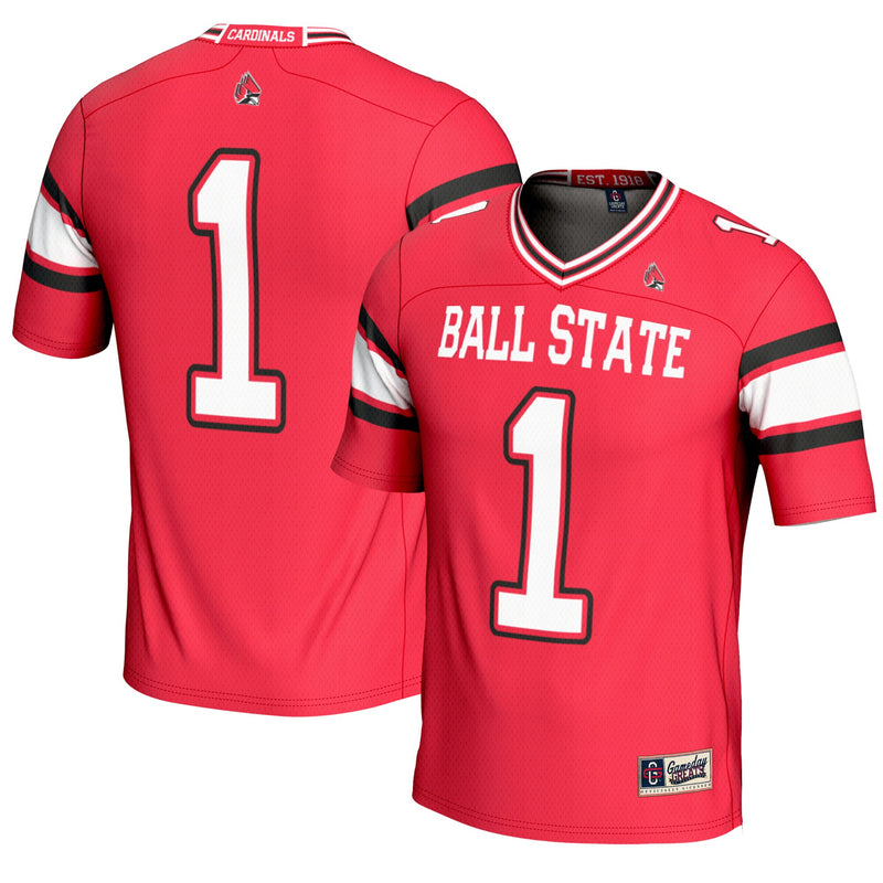 Ball State Cardinals Cardinal jersey – view 1