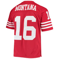 San Francisco 49ers Joe Montana Scarlet jersey – view 4