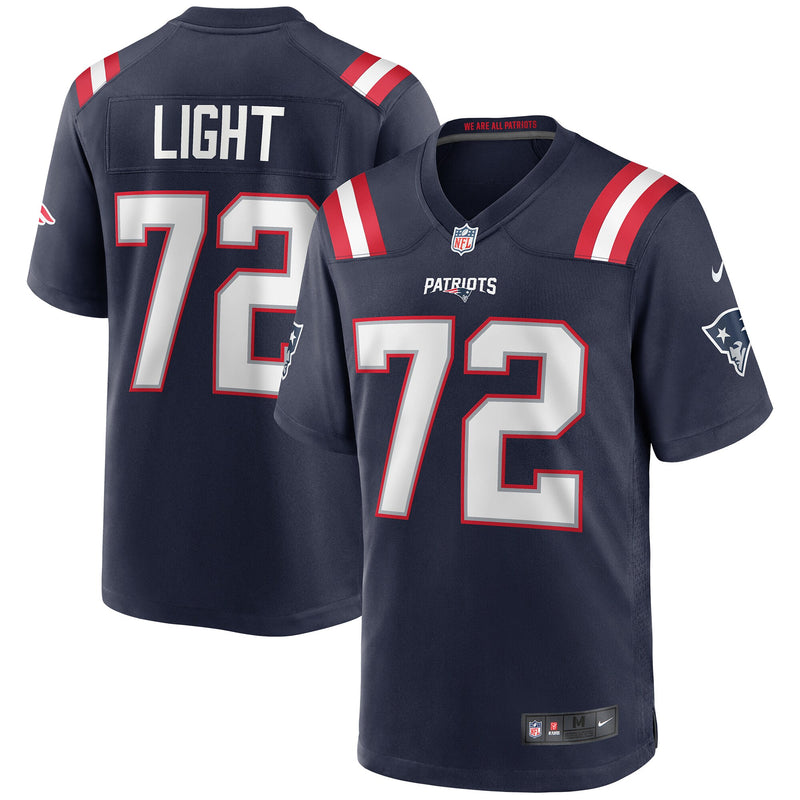 New England Patriots Matt Light Navy jersey – view 1