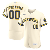 Milwaukee Brewers Cream jersey – view 2