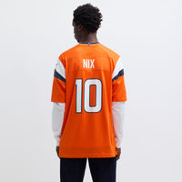 Denver Broncos Bo Nix Orange jersey – view 6