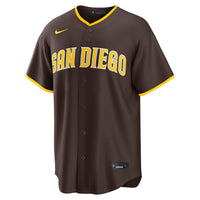 San Diego Padres Brown jersey – view 3