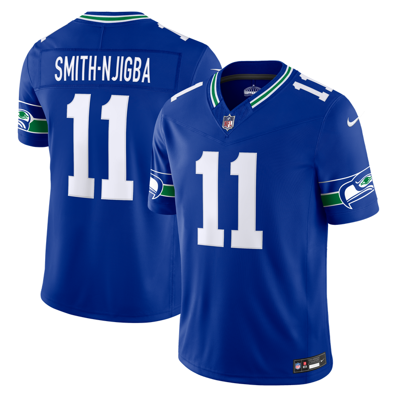 Seattle Seahawks Jaxon Smith-Njigba Royal jersey – view 1