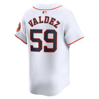 Houston Astros Framber Valdez White jersey – view 4