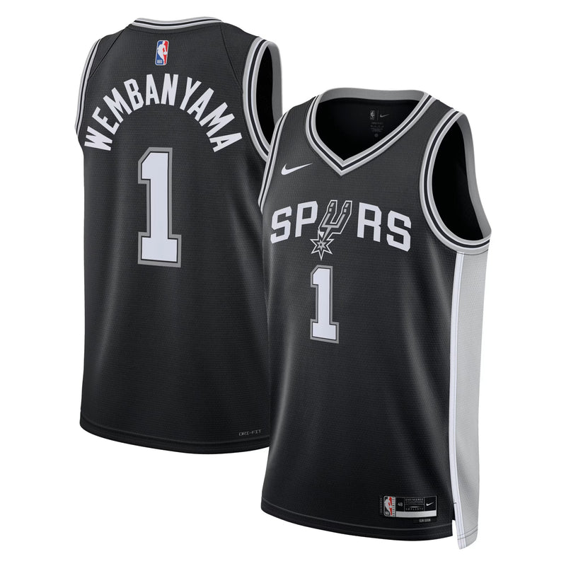 San Antonio Spurs Victor Wembanyama jersey – view 1