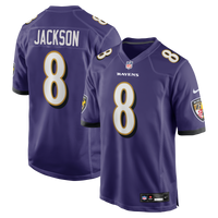 Baltimore Ravens Lamar Jackson Purple jersey – view 1