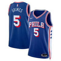 Philadelphia 76ers Quentin Grimes - Royal jersey – view 1