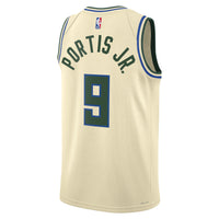 Milwaukee Bucks Cream jersey – view 4