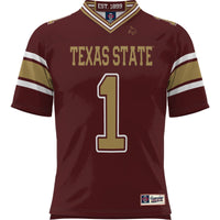 Texas State Bobcats Maroon jersey – view 3