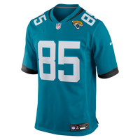 Jacksonville Jaguars Brenton Strange Teal jersey – view 2