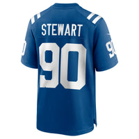 Indianapolis Colts Grover Stewart Royal jersey – view 4