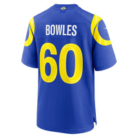Los Angeles Rams Wyatt Bowles Royal jersey – view 4