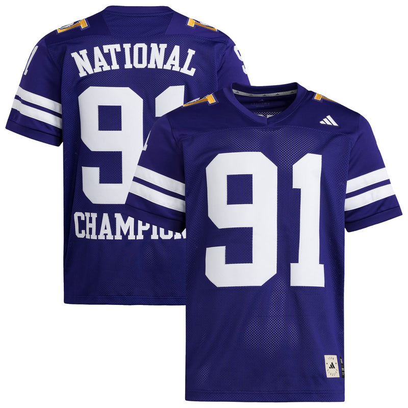 Washington Huskies adidas Purple jersey – view 1
