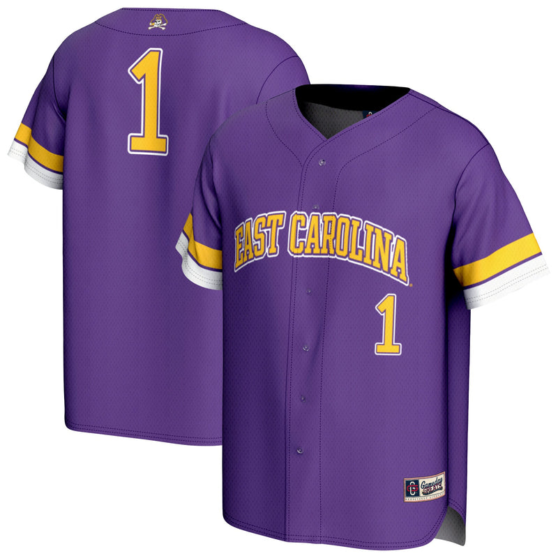 ECU Pirates Purple jersey – view 1