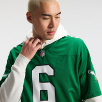 Philadelphia Eagles DeVonta Smith Green jersey – view 11