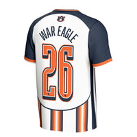 Auburn Tigers War Eagle White jersey – view 4