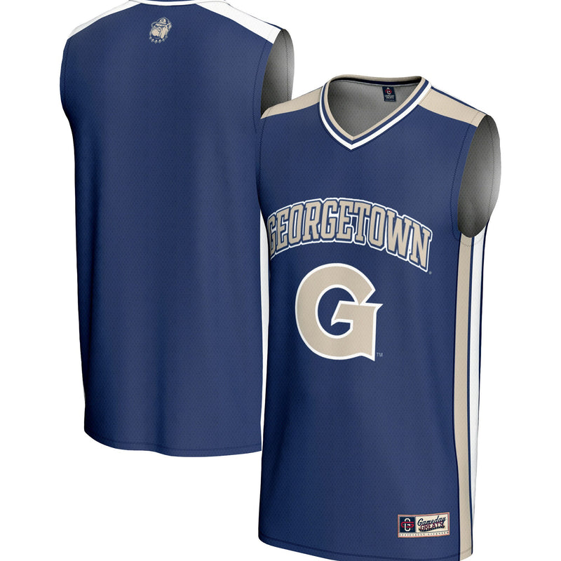 Georgetown Hoyas GameDay Greats Navy jersey – view 1