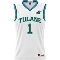 Tulane Green Wave Lightweight White jersey – view 3