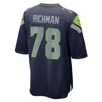 Seattle Seahawks Mason Richman Navy jersey – view 4