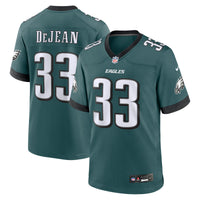Philadelphia Eagles Cooper DeJean Green jersey – view 1