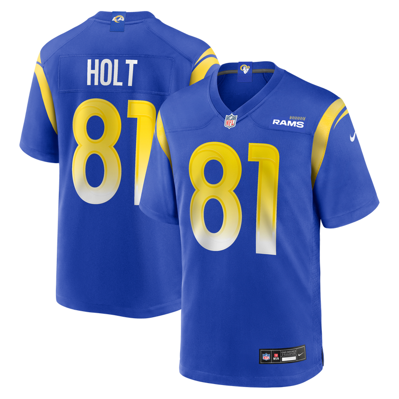 Los Angeles Rams Torry Holt Royal jersey – view 1