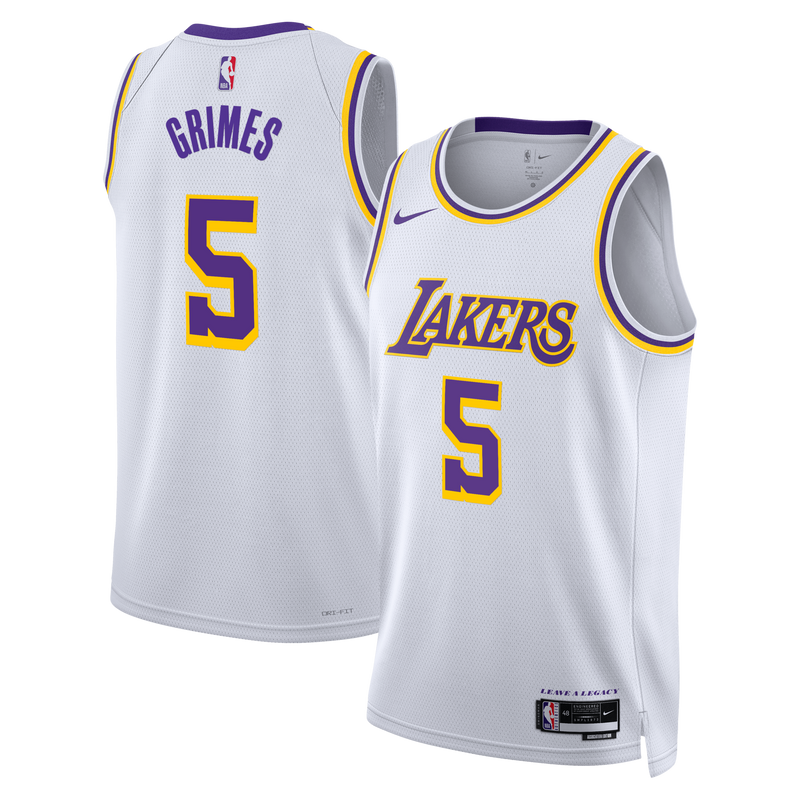 Los Angeles Lakers White jersey – view 1