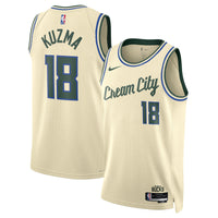 Milwaukee Bucks Cream jersey – view 2