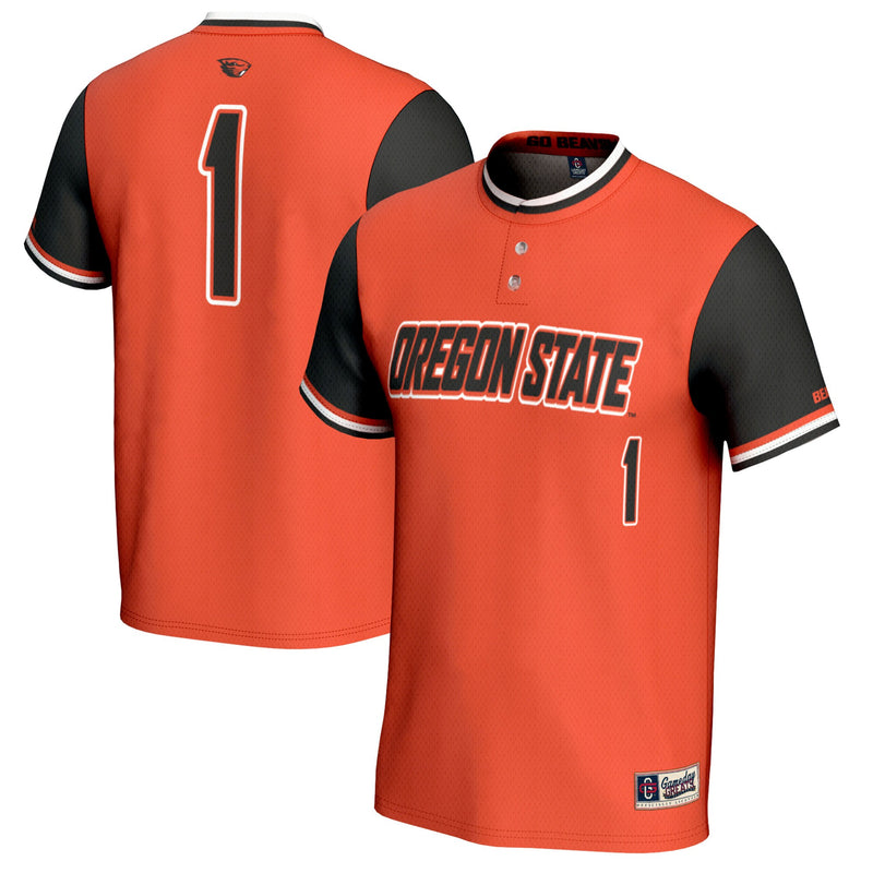 Oregon State Beavers Orange jersey – view 1