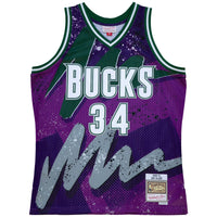 Milwaukee Bucks Ray Allen By Mitchell & Ness Purple jersey – view 2