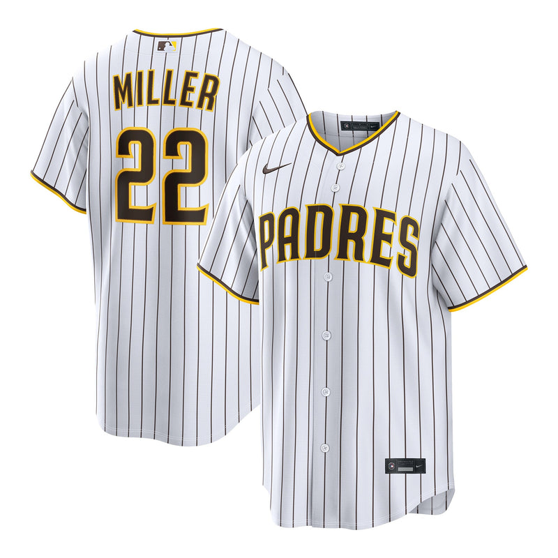 San Diego Padres Mason Miller White jersey – view 1