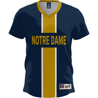 Notre Dame Fighting Irish Navy jersey – view 3