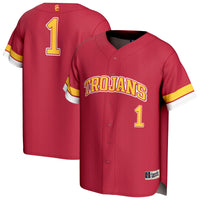 USC Trojans Collegiate Baseball Cardinal jersey – view 1